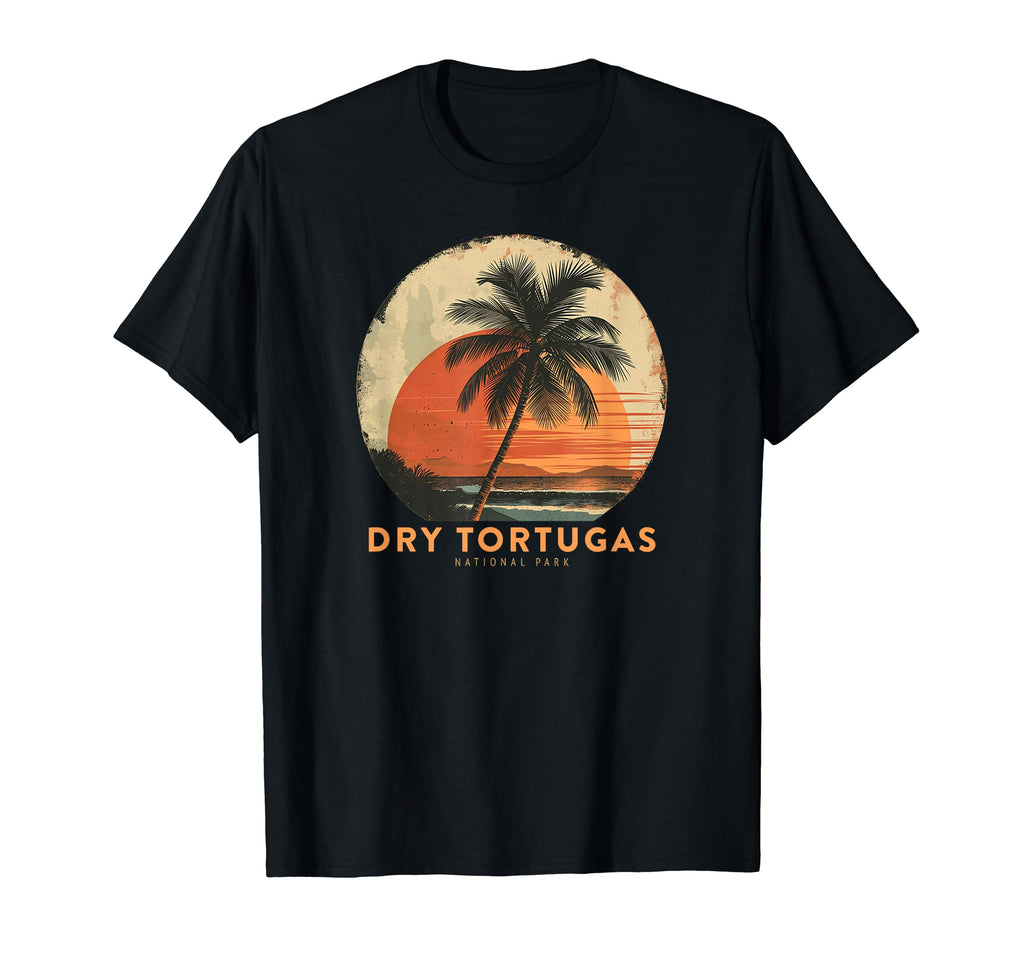 Dry Tortugas National Park Beach T-Shirt - Custom Art Print for Adults - T-Shirt, Sweatshirt, Hoodie