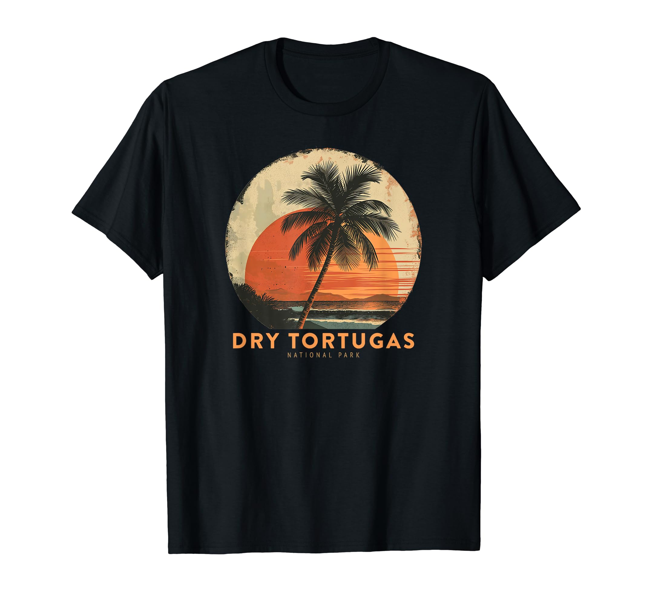 Dry Tortugas National Park Beach T-Shirt - Custom Art Print for Adults - T-Shirt, Sweatshirt, Hoodie