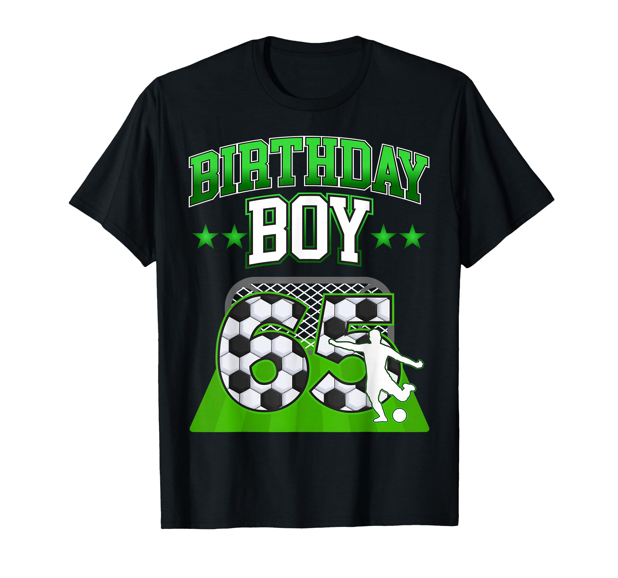 Soccer Themed Birthday Outfit 65 T-Shirt - Casual Everyday Wear for Adults - T-Shirt, Sweatshirt, Hoodie