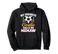 My Favorite Goalie Calls Me Memaw Hoodie - Aesthetic Graphic Men Women - T-Shirt, Sweatshirt, Hoodie