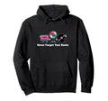 Never Forget Your Roots Music Lovers Cd Hoodie - Graphic Print for Adults - T-Shirt, Sweatshirt, Hoodie