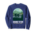 Grand Tetons Hiking Grand Teton Sweatshirt - Graphic Print for Adults - T-Shirt, Sweatshirt, Hoodie