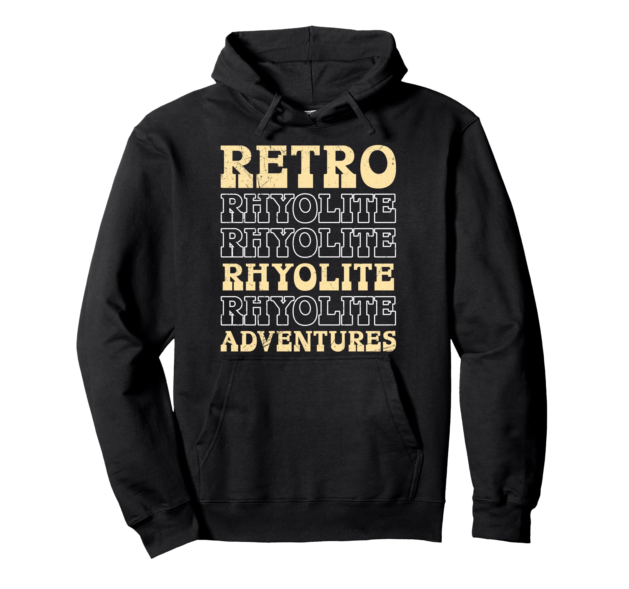 Death Valley Rhyolite Adventures Hoodie - Fun Novelty Design Men Women - T-Shirt, Sweatshirt, Hoodie