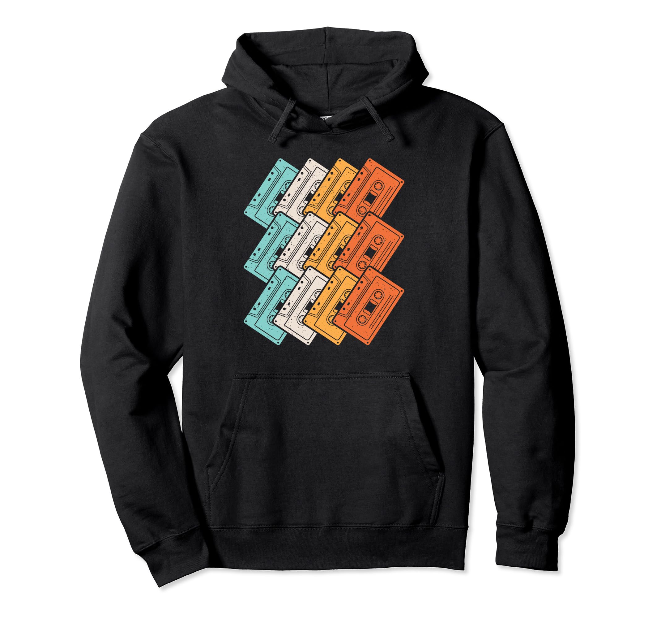80S 90S Cassette Tape 1980S 1990S Music Hoodie - Trendy Graphic for Adults - T-Shirt, Sweatshirt, Hoodie