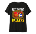 Busy Raising Ballers Basketball T-Shirt - Trendy Graphic for Adults - T-Shirt, Sweatshirt, Hoodie