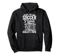 Im Soccer Goalie Papa Soccer Hoodie - Minimalist Print for Adults - T-Shirt, Sweatshirt, Hoodie