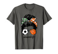Mom Life Soccer And Basketball T-Shirt - Fun Novelty Design Men Women - T-Shirt, Sweatshirt, Hoodie