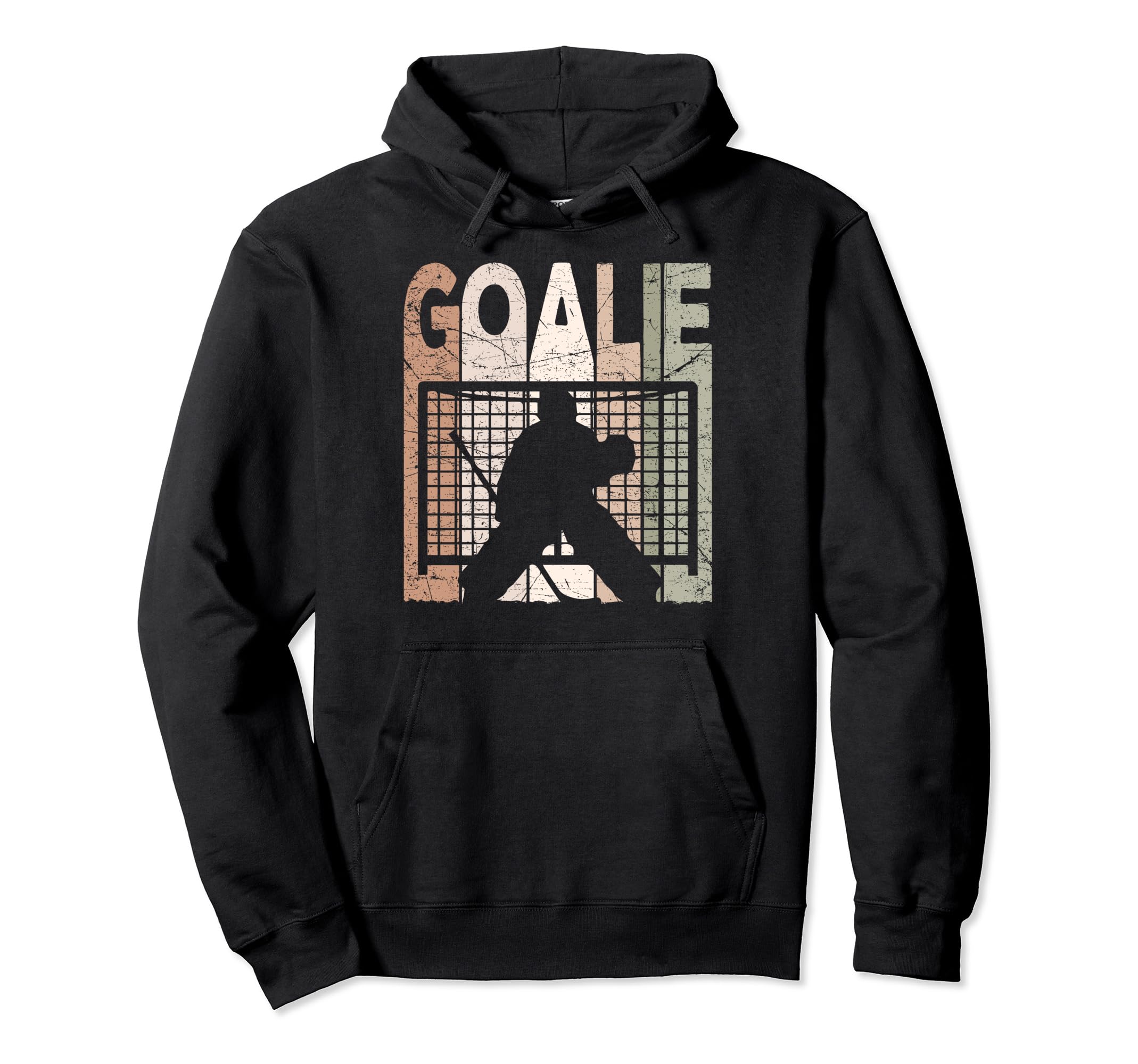 Ice Hockey Goalie Ice Hockey Goalkeeper Hoodie - Graphic Print for Adults - T-Shirt, Sweatshirt, Hoodie