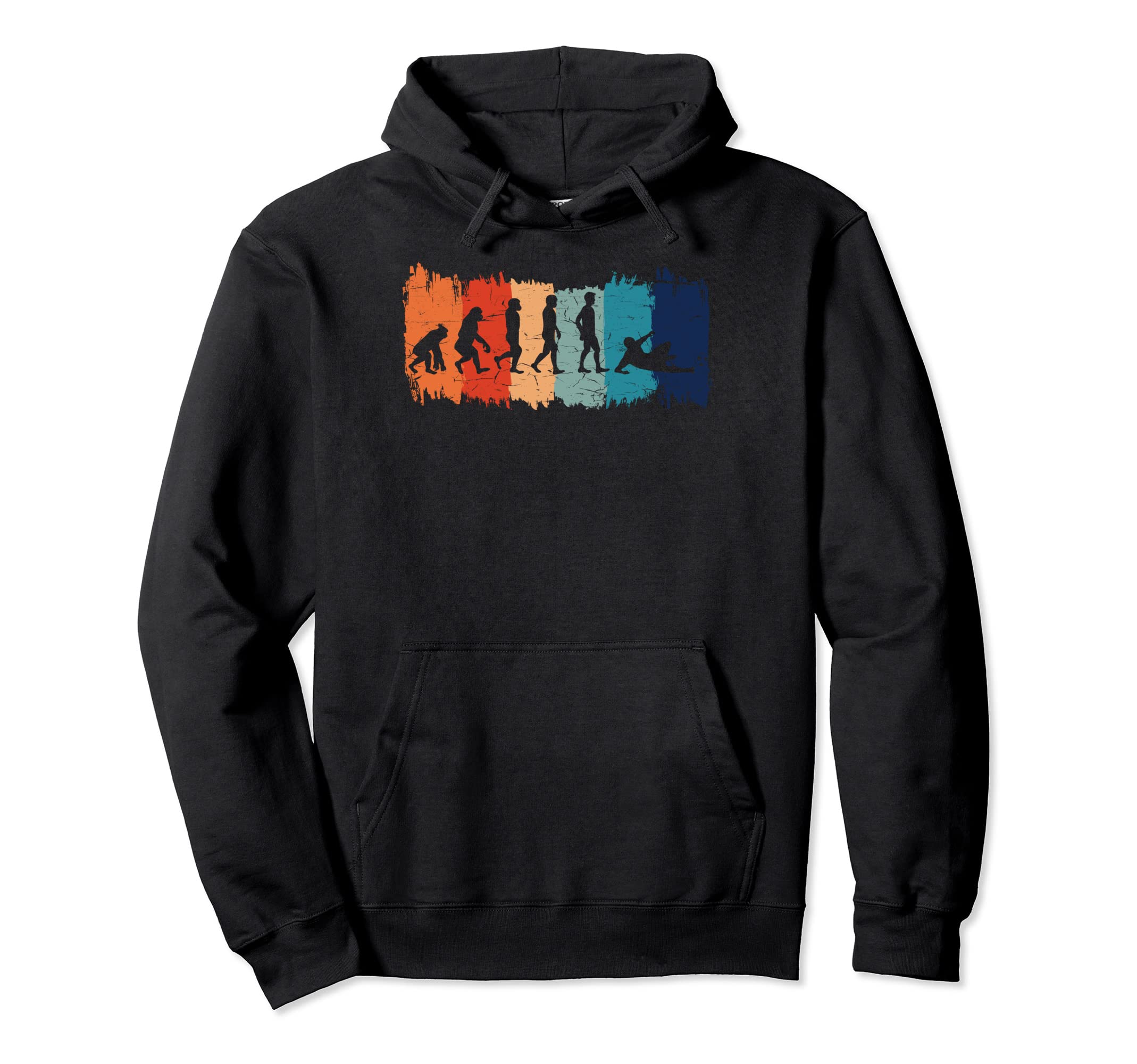 Soccer Evolution Soccer Player Hoodie - Fun Novelty Design for Adults - T-Shirt, Sweatshirt, Hoodie