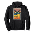 Hawaii Volcanoes National Park Colorful Hoodie - Streetwear Style Men Women - T-Shirt, Sweatshirt, Hoodie