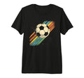 Soccer Ball Tri Blend T-Shirt - Graphic Print Men Women - T-Shirt, Sweatshirt, Hoodie