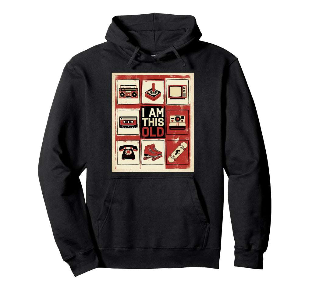 Japanese Art 1980S Nostalgia 80S Gifts Hoodie - Novelty Apparel Men Women - T-Shirt, Sweatshirt, Hoodie