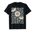 Boho Daisy Flower Colors Botanical T-Shirt - Custom Art Print Unisex - T-Shirt, Sweatshirt, Hoodie