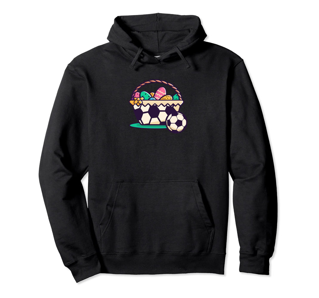 Soccer Ball Easter Eggs Soccer Easter Hoodie - Graphic Print Unisex - T-Shirt, Sweatshirt, Hoodie