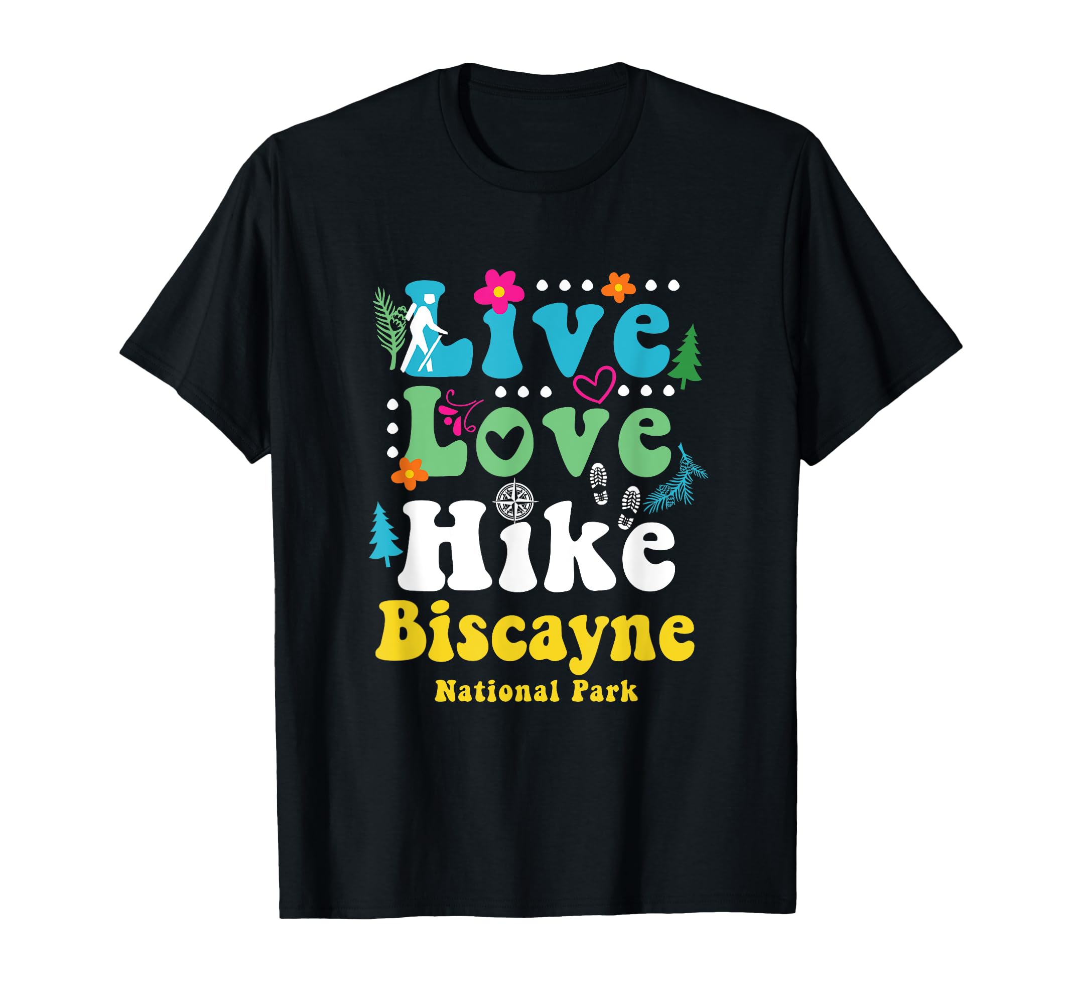 Biscayne National Park Florida Hippie T-Shirt - Graphic Print Men Women - T-Shirt, Sweatshirt, Hoodie