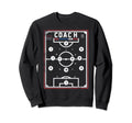 Soccer Coach Training Coaching Sweatshirt - Minimalist Print for Adults - T-Shirt, Sweatshirt, Hoodie