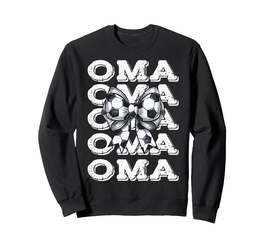 Coquette Soccer Oma Matching Sweatshirt - Minimalist Print Men Women - T-Shirt, Sweatshirt, Hoodie