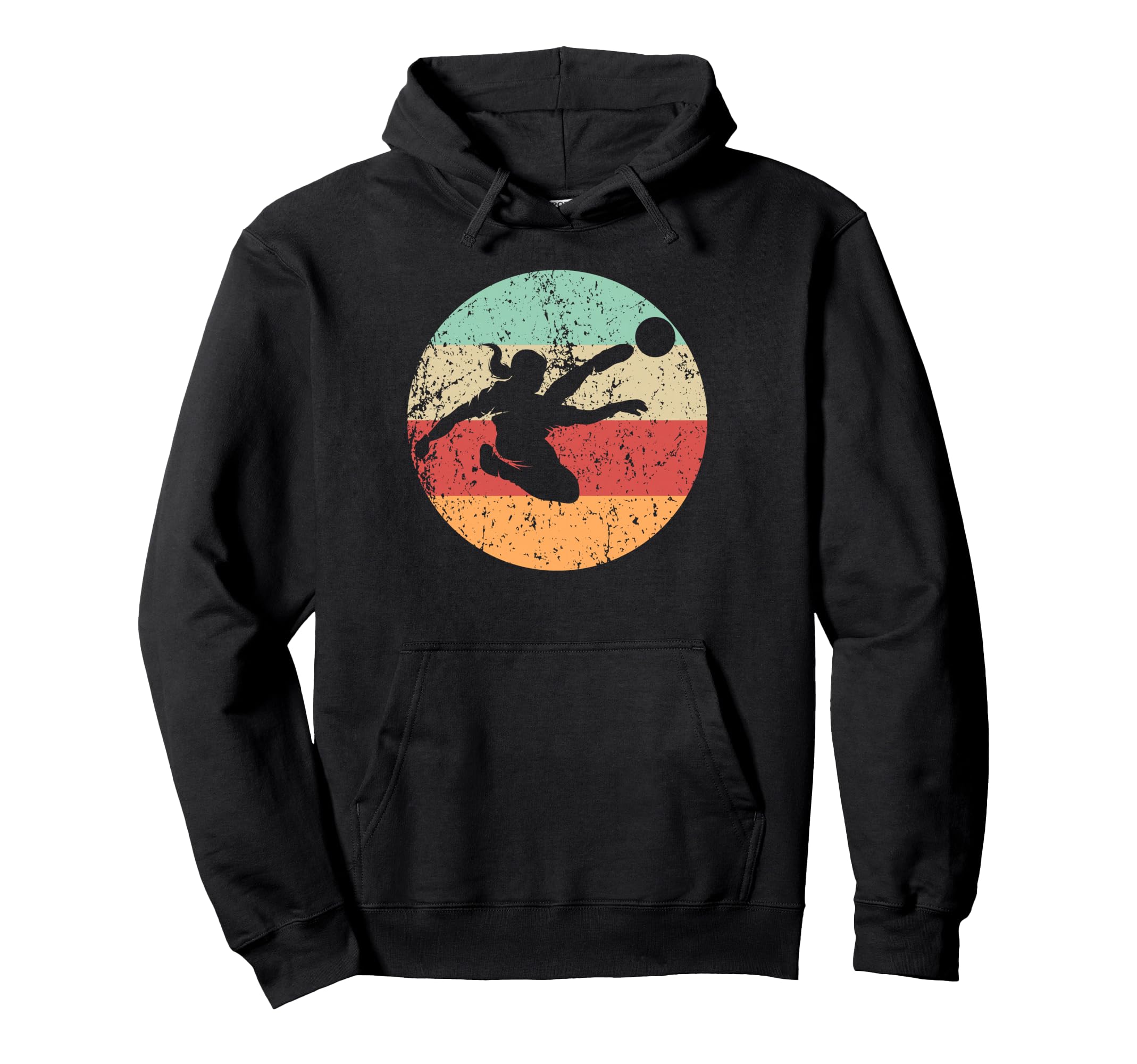 Soccer Player Female Athlete Sports Hoodie - Fun Novelty Design Men Women - T-Shirt, Sweatshirt, Hoodie