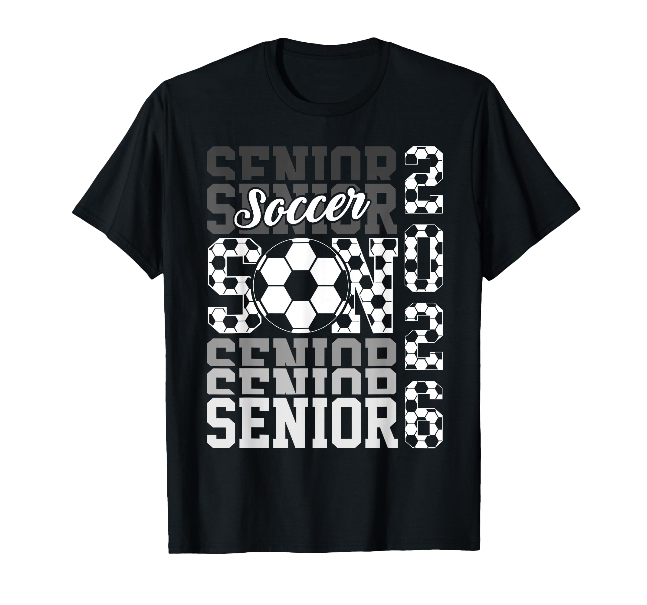 2026 Soccer Senior Son Graduation T-Shirt - Graphic Print for Adults - T-Shirt, Sweatshirt, Hoodie