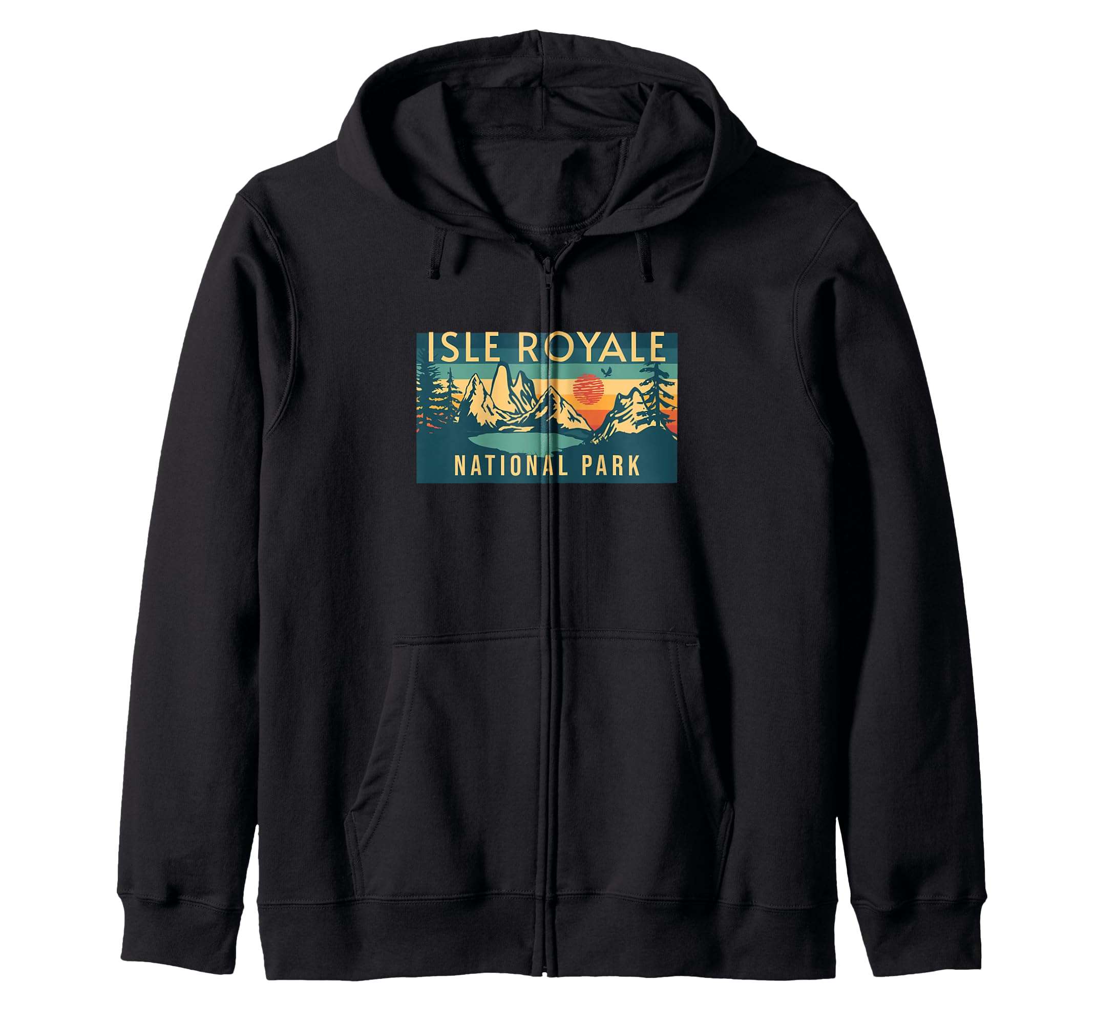Isle Royale National Park Michigan Usa T-Shirt - Graphic Print Men Women - T-Shirt, Sweatshirt, Hoodie