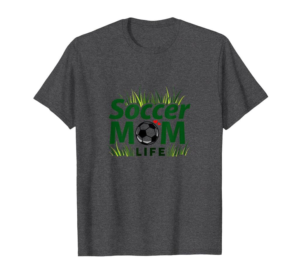 Soccer Mom Life Proud Parent Sideline T-Shirt - Custom Art Print Men Women - T-Shirt, Sweatshirt, Hoodie