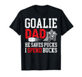 Funny Hockey Goalie Dad Ice Hockey T-Shirt - Trendy Graphic for Adults - T-Shirt, Sweatshirt, Hoodie