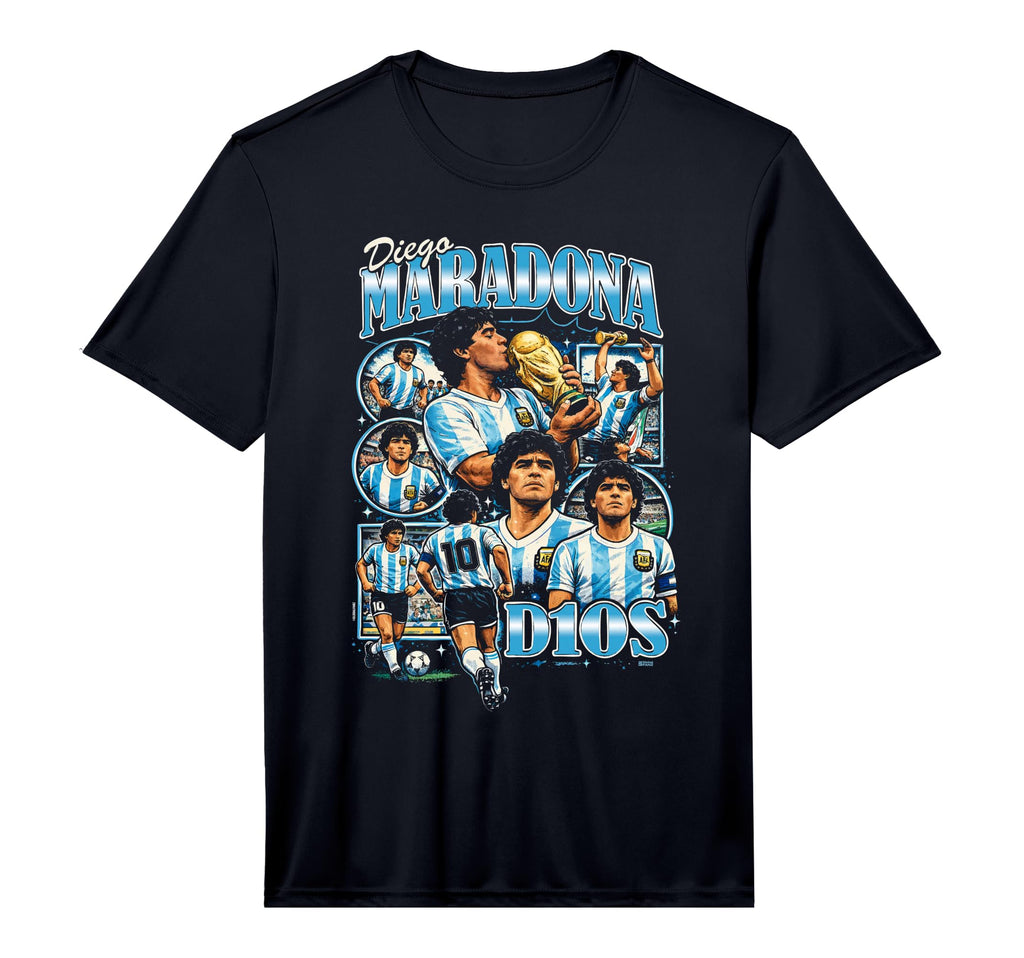 Diego Maradona 90S Bootleg Football T-Shirt - Streetwear Style Unisex - T-Shirt, Sweatshirt, Hoodie