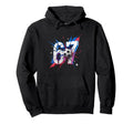 67 Soccer Smash Number Sixty Seven Hoodie - Trendy Graphic Men Women - T-Shirt, Sweatshirt, Hoodie