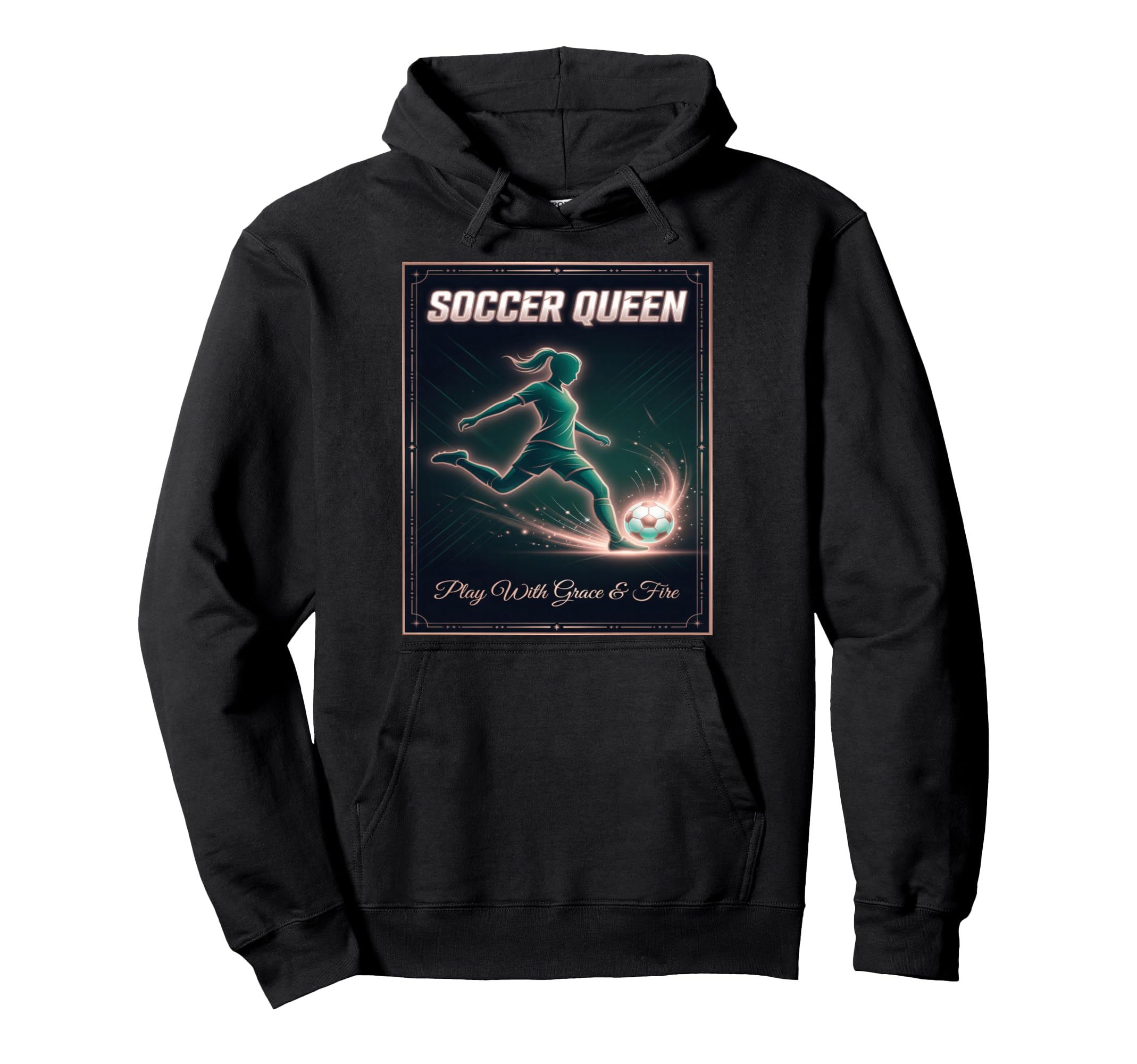 Football Soccer 90 Minutes Strong Hoodie - Casual Everyday Wear Unisex - T-Shirt, Sweatshirt, Hoodie