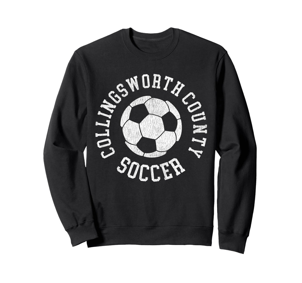 Collingsworth County Soccer Sweatshirt - Aesthetic Graphic for Adults - T-Shirt, Sweatshirt, Hoodie