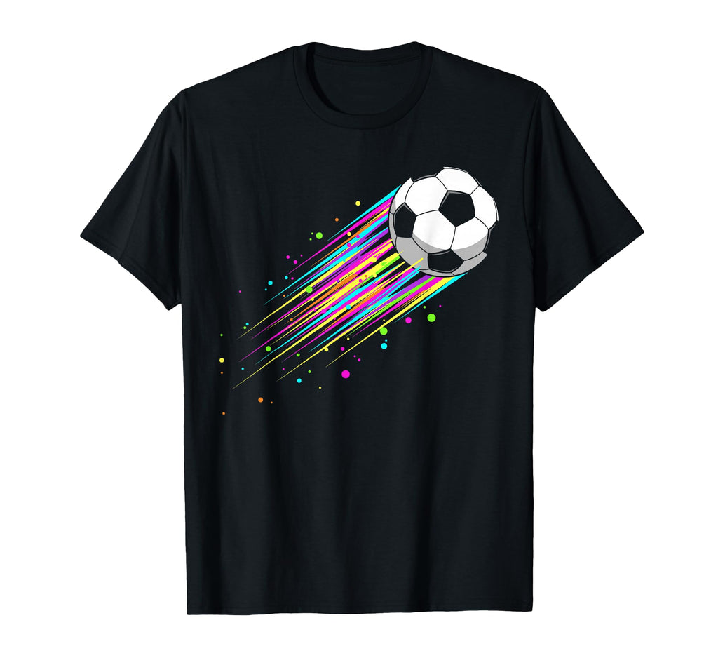 Soccer Ball Breaking Through Wall Funny T-Shirt - Unique Graphic Men Women - T-Shirt, Sweatshirt, Hoodie