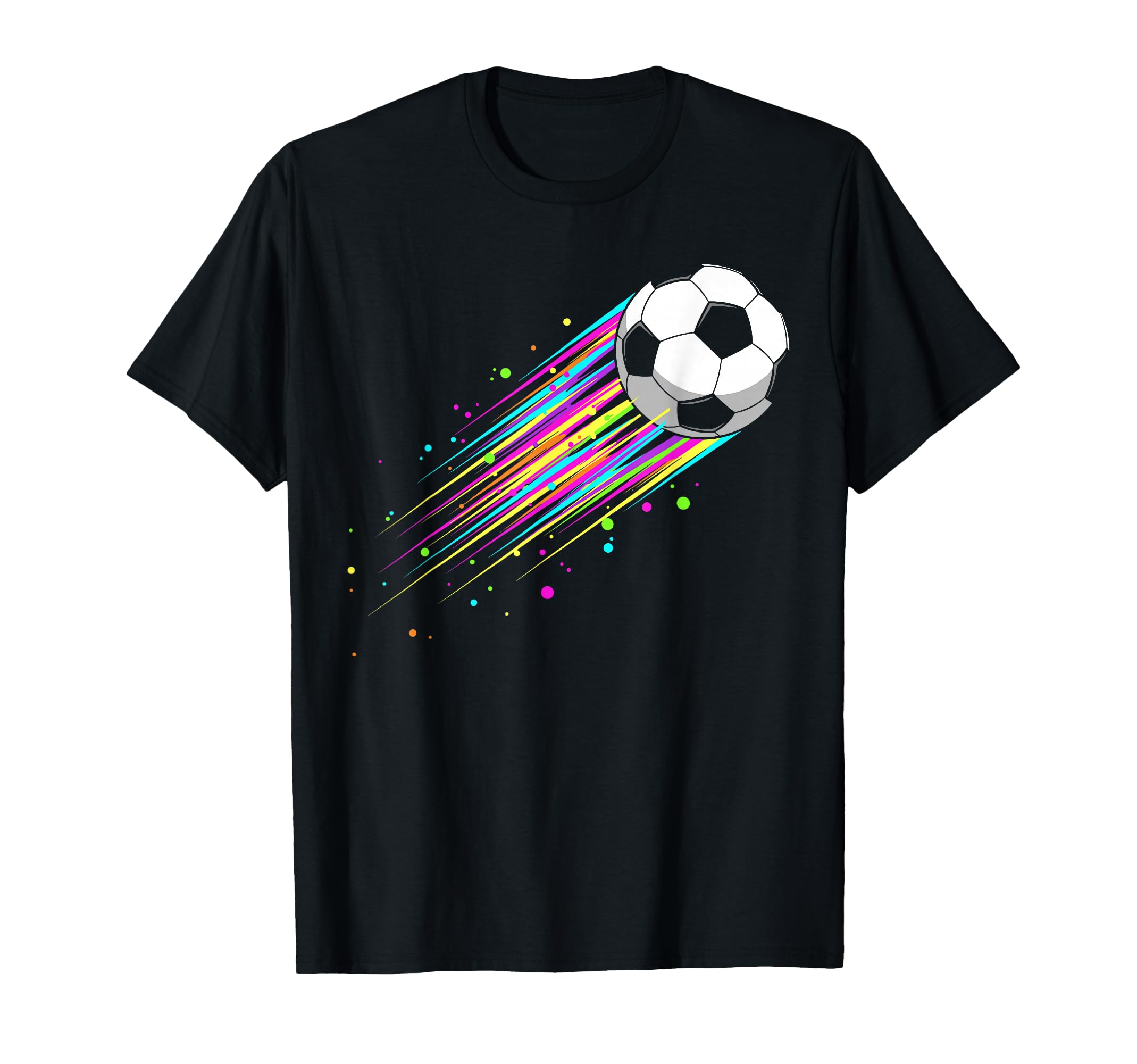 Soccer Ball Breaking Through Wall Funny T-Shirt - Unique Graphic Men Women - T-Shirt, Sweatshirt, Hoodie