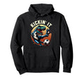 T Rex Dinosaur Soccer Player Ball Hoodie - Fun Novelty Design Unisex - T-Shirt, Sweatshirt, Hoodie