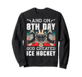 Ice Hockey Goalie Faith God Goalkeeper Sweatshirt - Graphic Print Unisex - T-Shirt, Sweatshirt, Hoodie