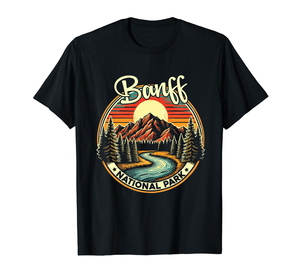 Banff Canada National Park Canadian T-Shirt - Novelty Apparel Men Women - T-Shirt, Sweatshirt, Hoodie