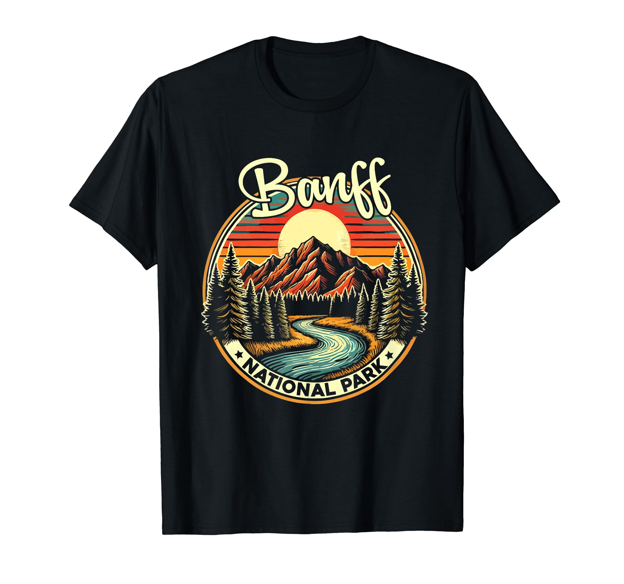 Banff Canada National Park Canadian T-Shirt - Novelty Apparel Men Women - T-Shirt, Sweatshirt, Hoodie