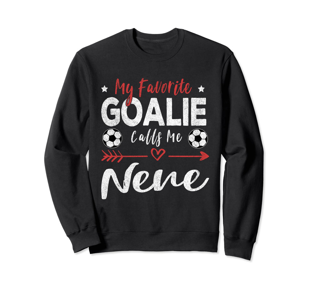 Funny Soccer Goalie Goalkeeper Mom Hoodie - Fun Novelty Design for Adults - T-Shirt, Sweatshirt, Hoodie