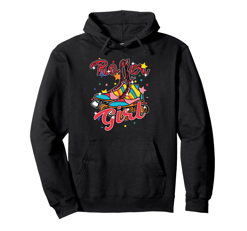 Roller Skates 80S Skater Roller Hoodie - Fun Novelty Design Men Women - T-Shirt, Sweatshirt, Hoodie