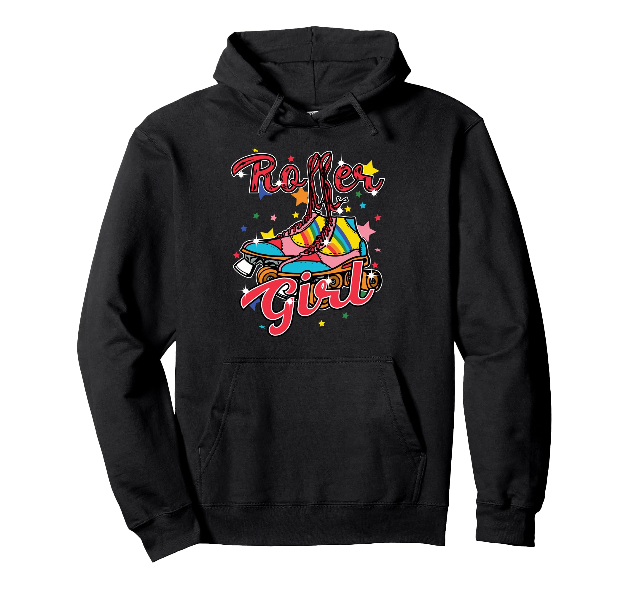 Roller Skates 80S Skater Roller Hoodie - Fun Novelty Design Men Women - T-Shirt, Sweatshirt, Hoodie