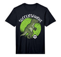 Soccersaurus Dinosaur Goalkeeper Sport T-Shirt - Fun Novelty Design Unisex - T-Shirt, Sweatshirt, Hoodie