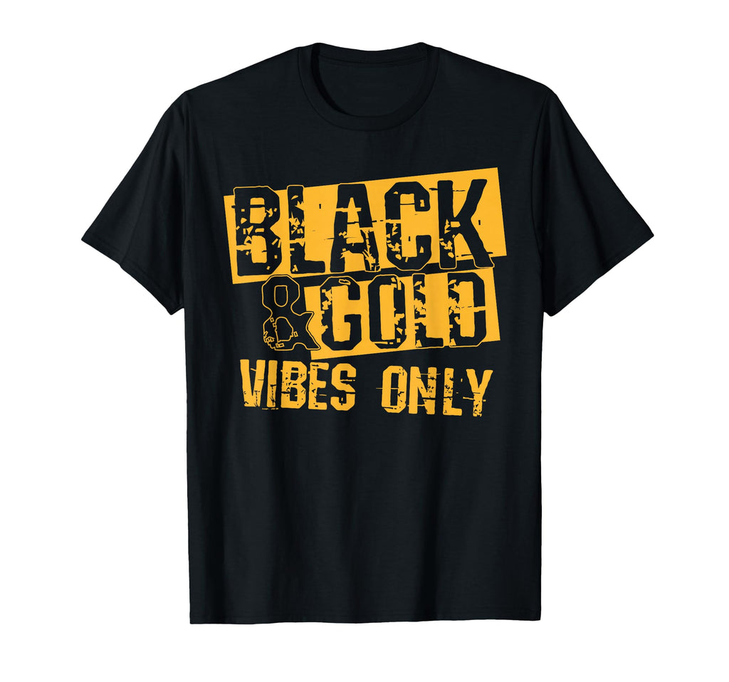 Black Gold Game Day Group High School T-Shirt - Minimalist Print Unisex - T-Shirt, Sweatshirt, Hoodie