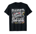 Raised Old School Hip Hop Cassette T-Shirt - Novelty Apparel for Adults - T-Shirt, Sweatshirt, Hoodie