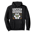 Soccer Grandma Heart Field Cleats Hoodie - Minimalist Print Men Women - T-Shirt, Sweatshirt, Hoodie