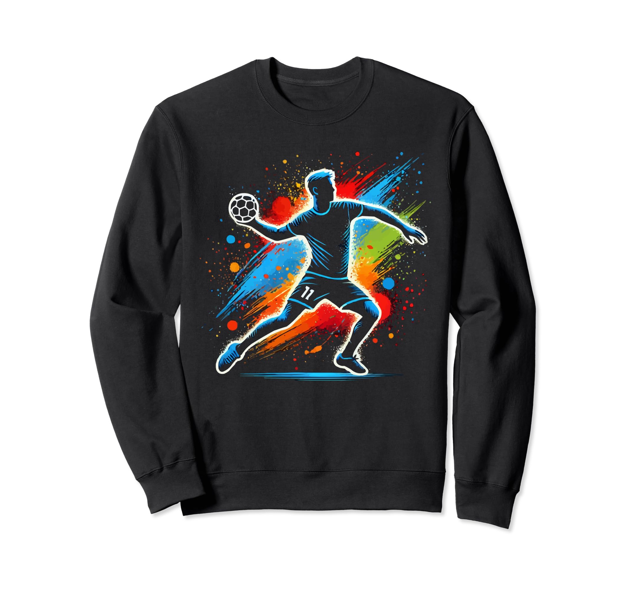 I Love Handball Player Sports Sweatshirt - Streetwear Style for Adults - T-Shirt, Sweatshirt, Hoodie