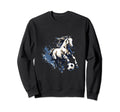 Horse Playing Soccer Funny Animal Sweatshirt - Trendy Graphic Unisex - T-Shirt, Sweatshirt, Hoodie