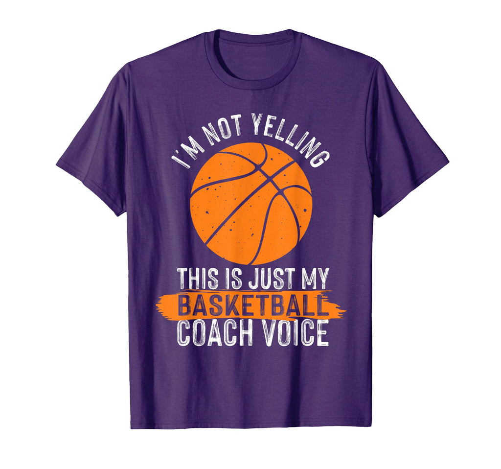 Basketball Coach Basketball Coaching Voice T-Shirt - Graphic Print Unisex - T-Shirt, Sweatshirt, Hoodie