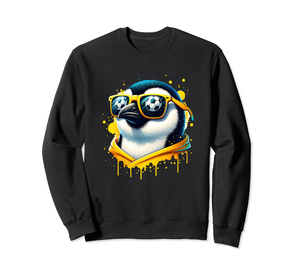 Penguin Soccer Player Fan Champion Sweatshirt - Casual Everyday Wear Unisex - T-Shirt, Sweatshirt, Hoodie