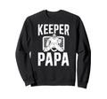 Ice Hockey Keeper Papa Ice Hockey Sweatshirt - Streetwear Style Men Women - T-Shirt, Sweatshirt, Hoodie