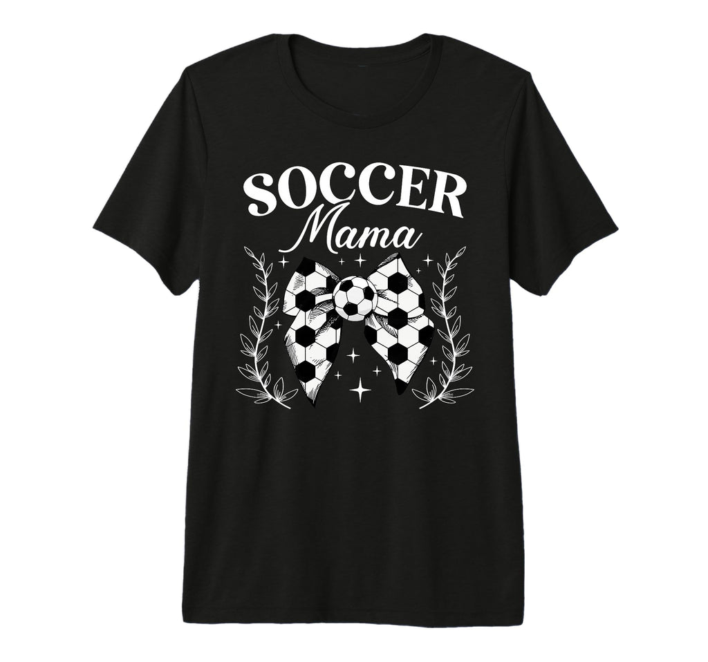 Soccer Mama Coquette Soccer Mom T-Shirt - Novelty Apparel for Adults - T-Shirt, Sweatshirt, Hoodie