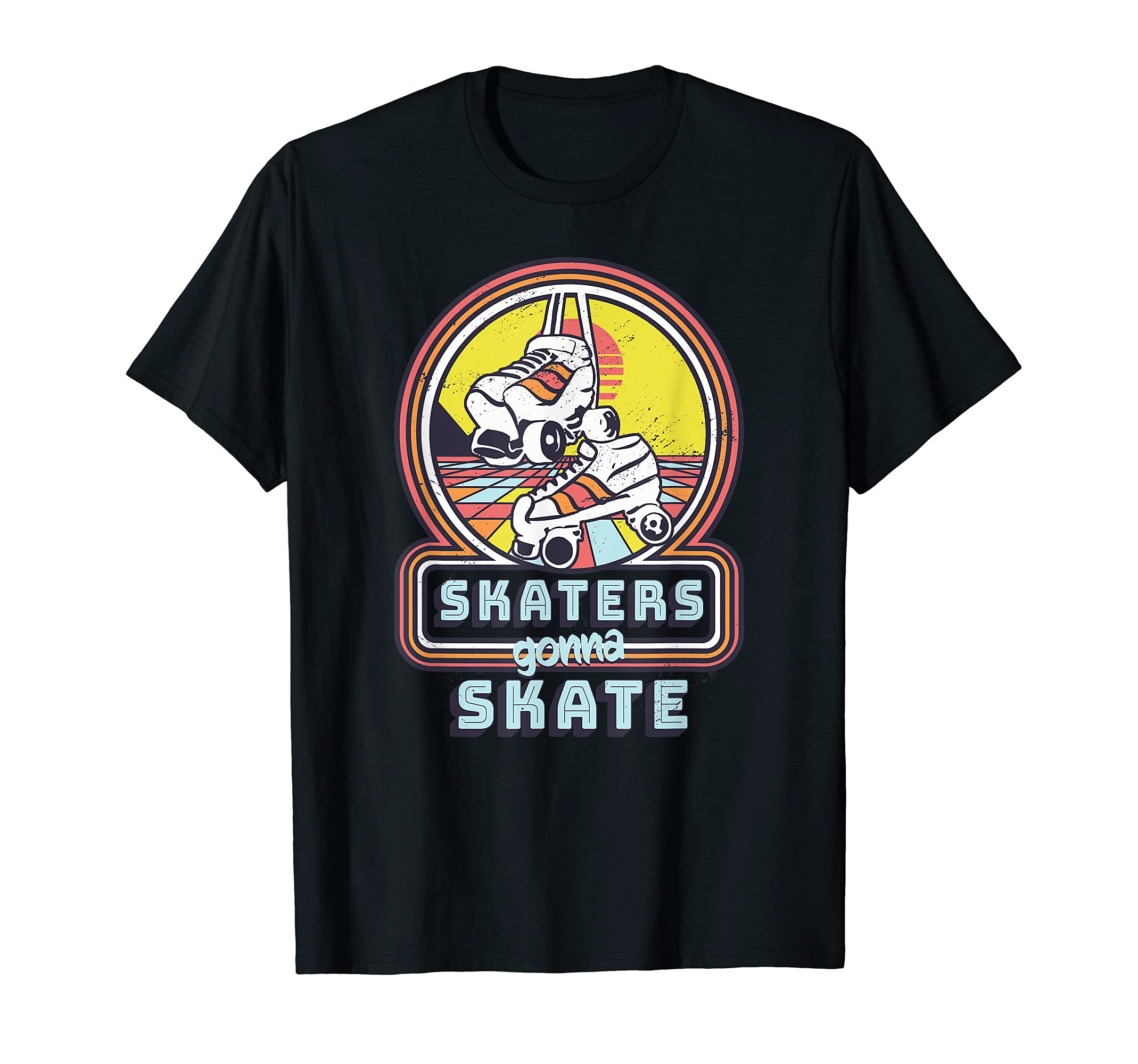 80S 70S Skaters Gonna Skate Disco T-Shirt - Graphic Print Men Women - T-Shirt, Sweatshirt, Hoodie